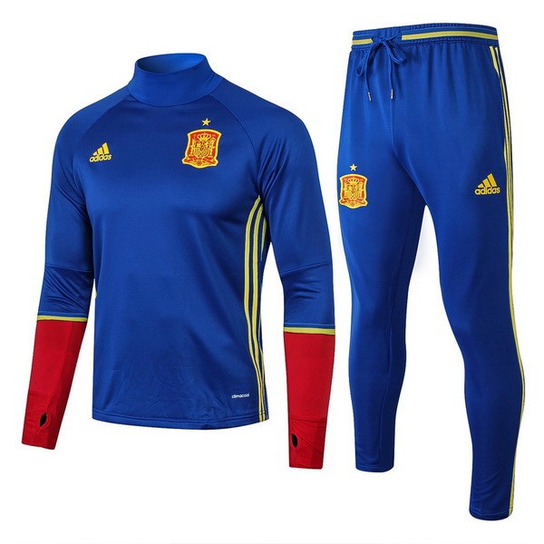 Survetement Football Espagne 2018 Bleu Rouge